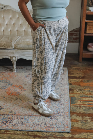 Ivy Floral Cargo Pants