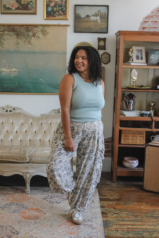 Ivy Floral Cargo Pants
