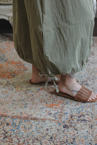 Harper Drawstring Midi Skirt