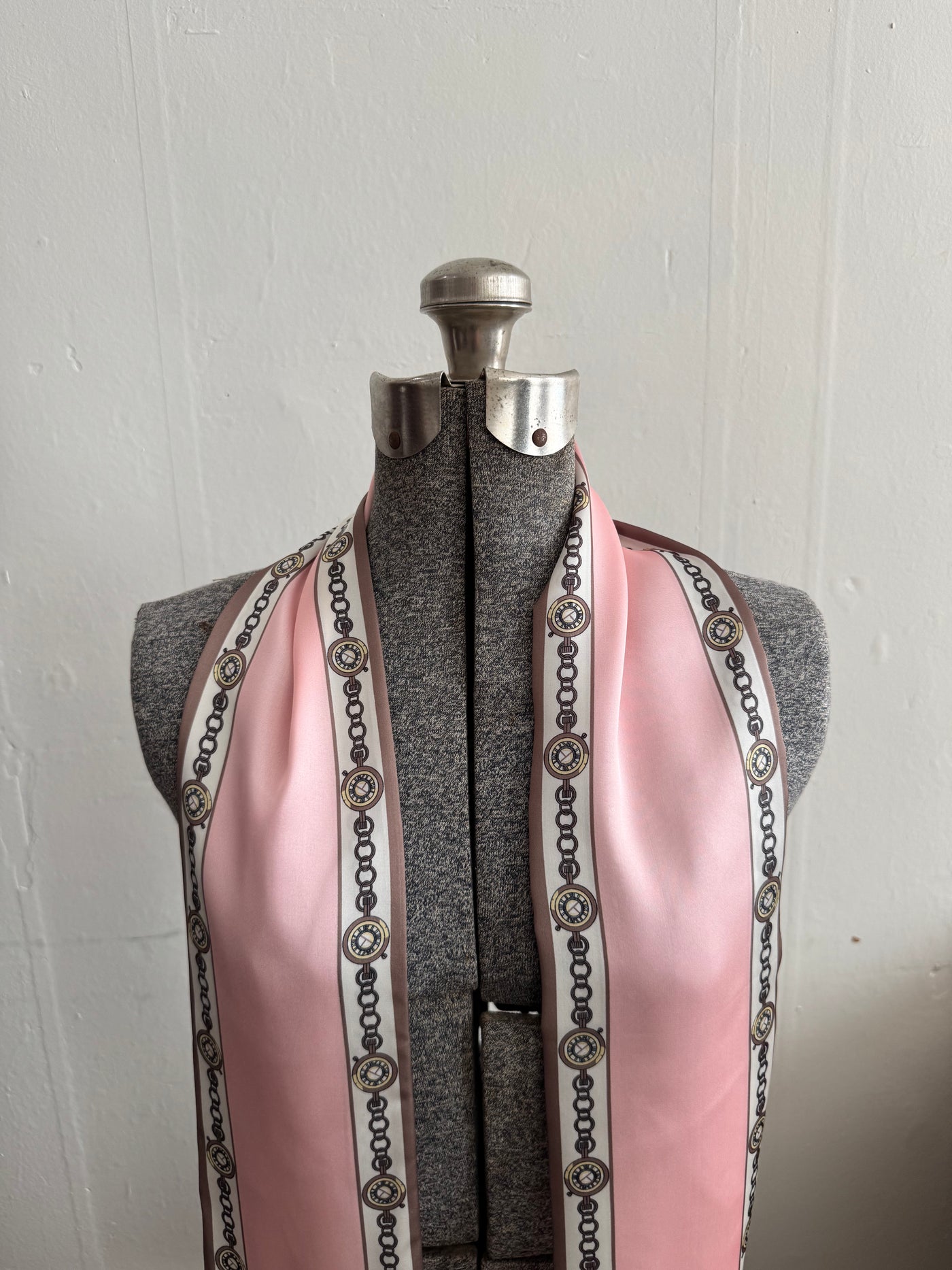 Chunky Twilly Scarf | Pink