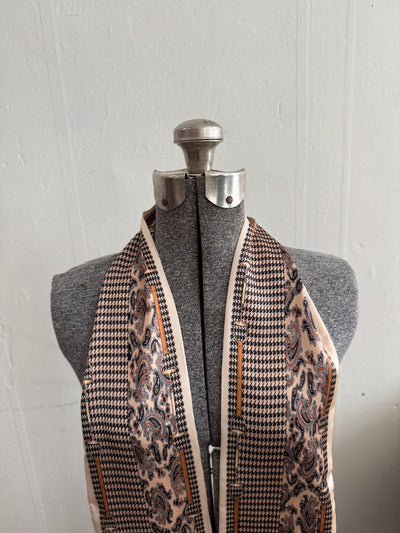 Chunky Twilly Scarf | Houndstooth