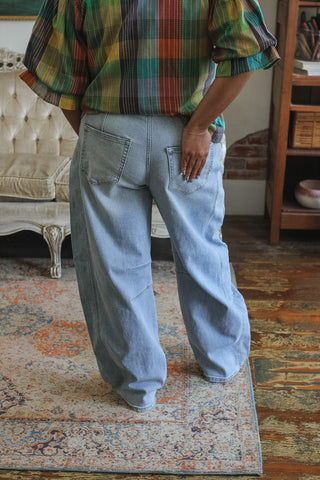 Mila Long Barrel Jeans