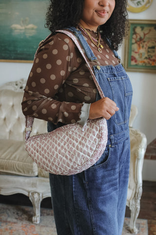 Naomi Polka Dot Sheer Top