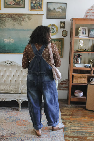 Hollis Denim Barrel Overalls