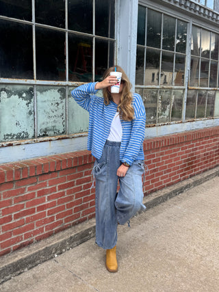 Frankie Striped Cardigan