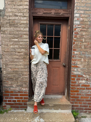 Ivy Floral Cargo Pants