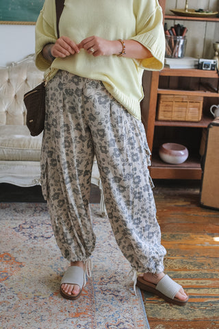 Ivy Floral Cargo Pants
