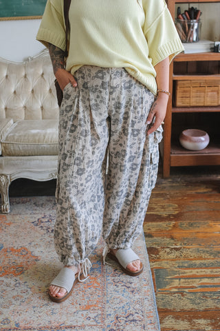 Ivy Floral Cargo Pants