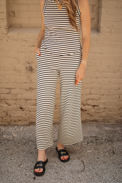 Devon Striped Lounge Set