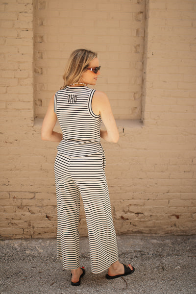 Devon Striped Lounge Set