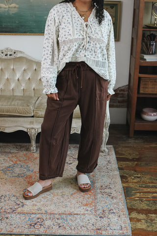 Camden Knit Barrel Pants