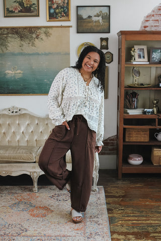 Camden Knit Barrel Pants