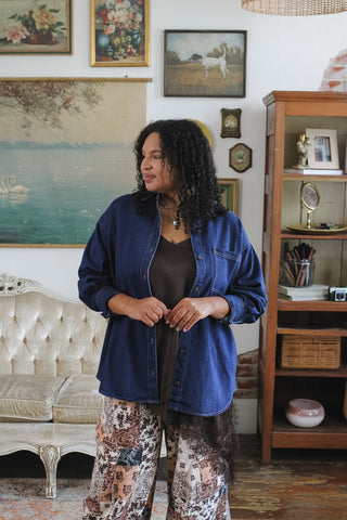 Liv Oversized Button Down Shacket