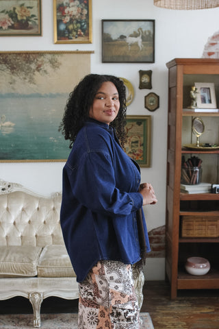 Liv Oversized Button Down Shacket
