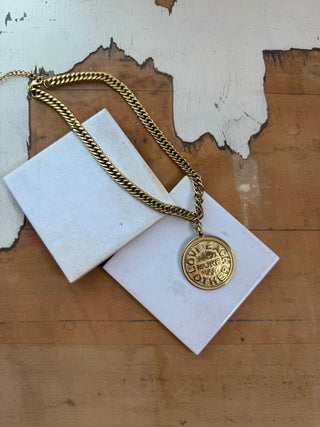Love Each Other More Chunky Chain Necklace
