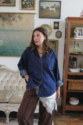 Liv Oversized Button Down Shacket