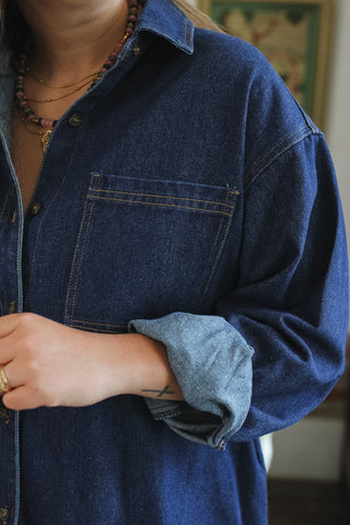 Liv Oversized Button Down Shacket