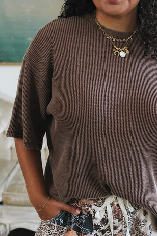 Ever Oversized Waffle Tee