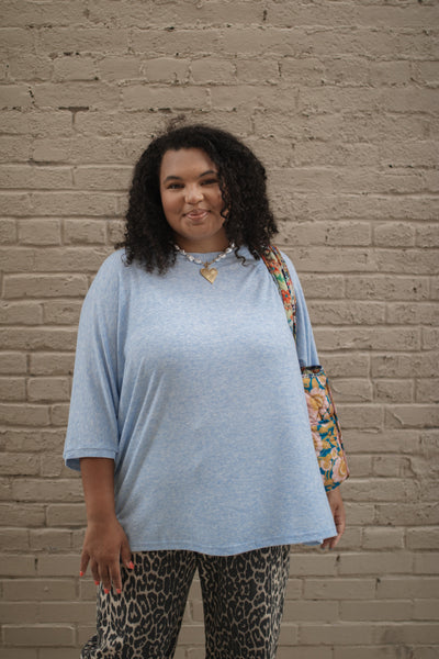 Evie Oversized Washed Knit Top