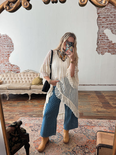 Elizabeth Lace Tunic Top