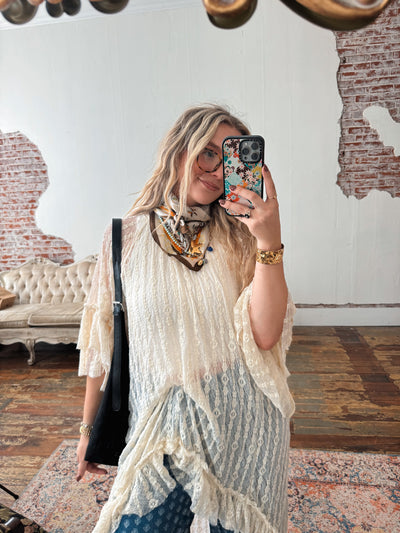 Elizabeth Lace Tunic Top