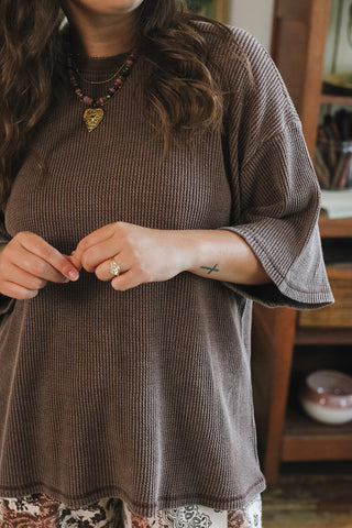 Ever Oversized Waffle Tee