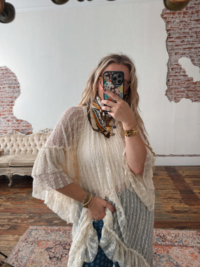 Elizabeth Lace Tunic Top