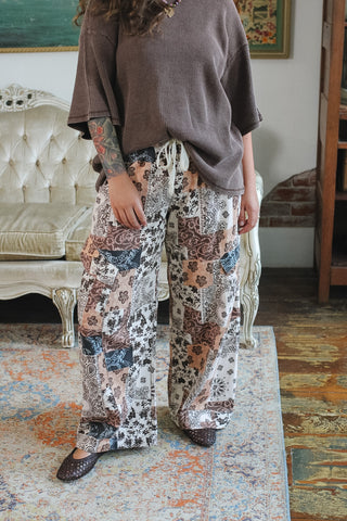 Benny Patchwork Cargo Pants