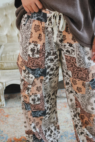 Benny Patchwork Cargo Pants