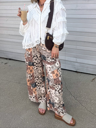 Benny Patchwork Cargo Pants