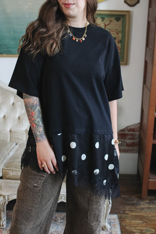 Jo Layered Lace Tee