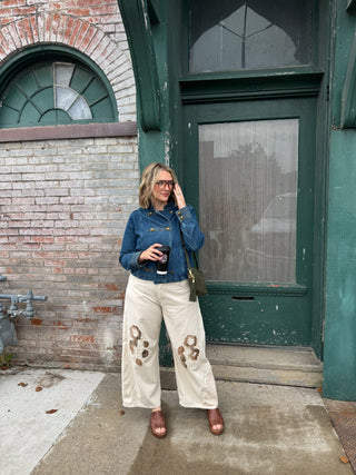 Devon Denim Military Jacket