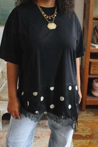 Jo Layered Lace Tee