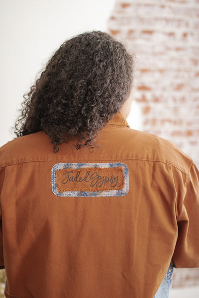 Viv Denim Patchwork Shacket