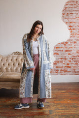 Hollis Textured Denim Duster