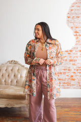 Ophelia Sheer Floral Tunic