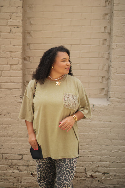 Austin Mineral Wash Oversized T-Shirt