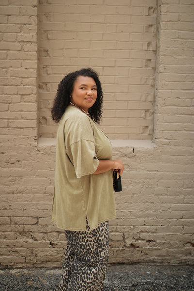 Austin Mineral Wash Oversized T-Shirt