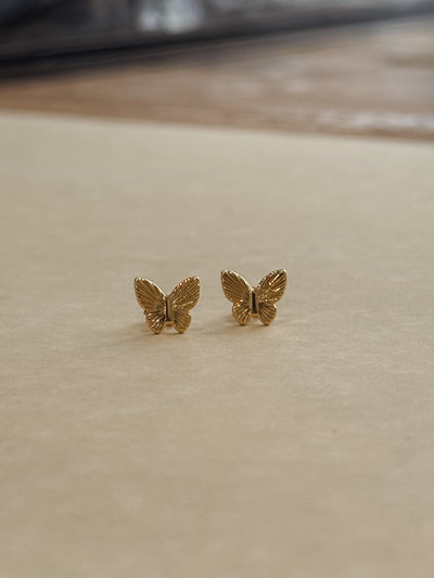 Mary Butterfly Stud Earrings