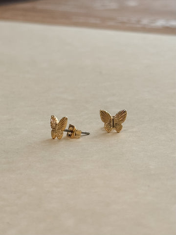 Mary Butterfly Stud Earrings