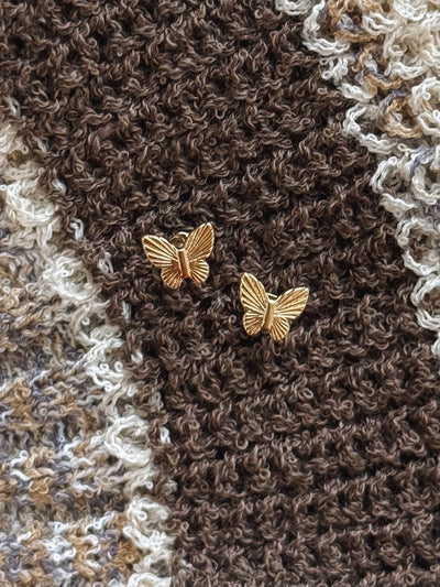 Mary Butterfly Stud Earrings