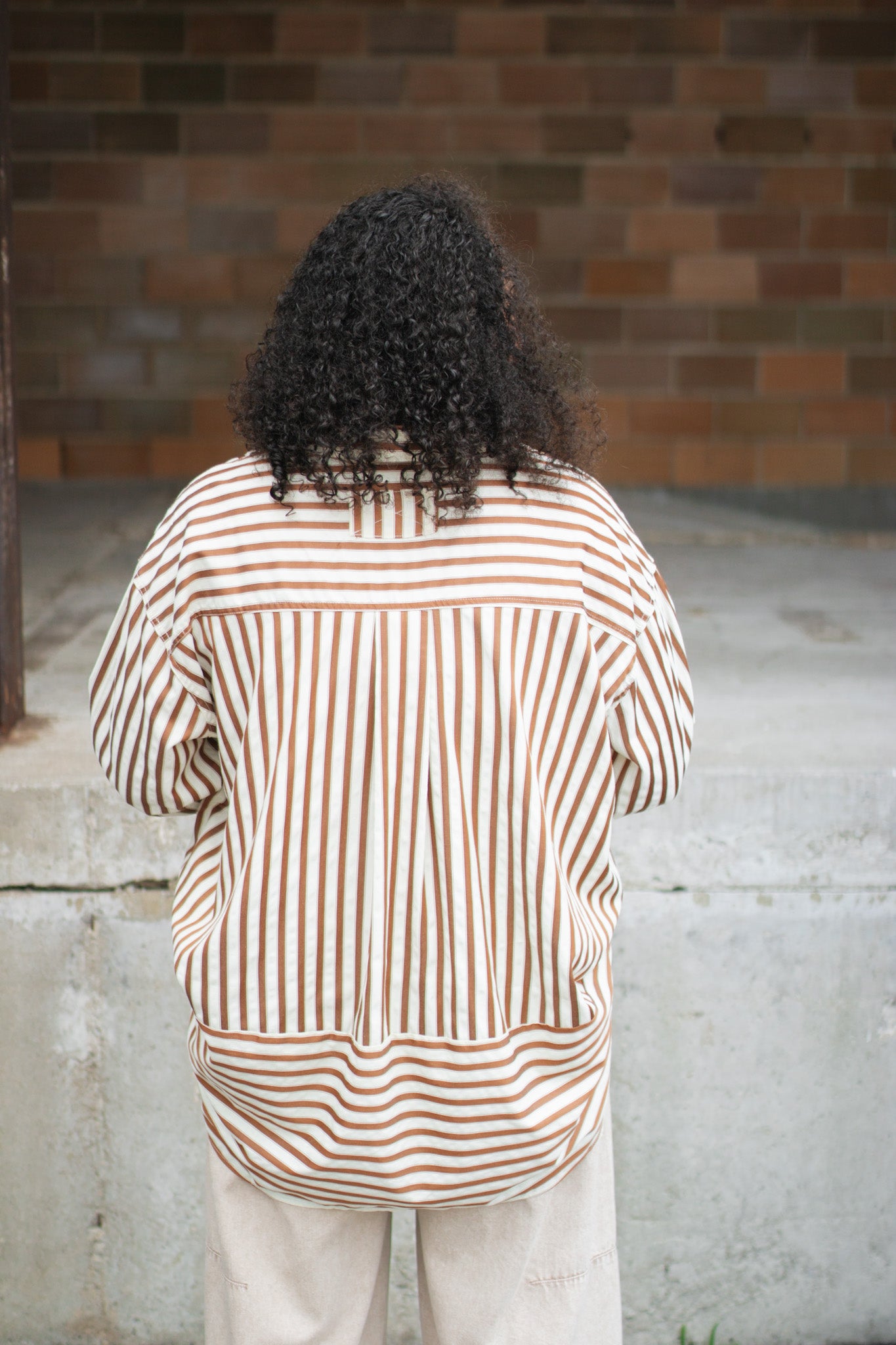 Charley Striped Button Down