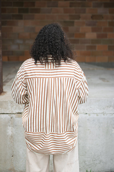 Charley Striped Button Down