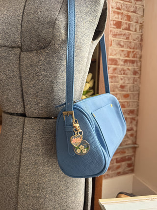 Pressed Flower Bag Charm