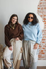 Quinn Mock Neck Sweatshirt