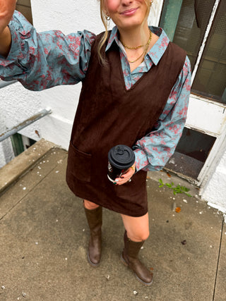 Aubrey Floral Button Down Blouse