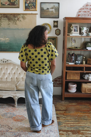 Mila Long Barrel Jeans