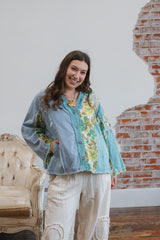 Laney Patchwork Floral Jacket