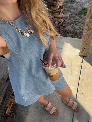 Wren Denim Weekend Set