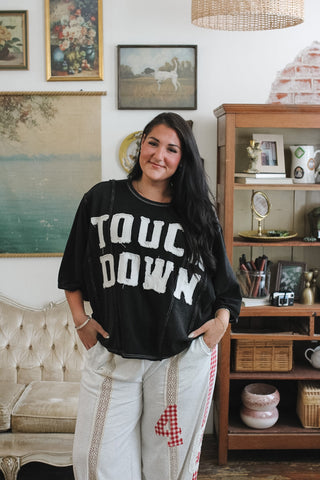 Taryn Touch Down Oversized Tee